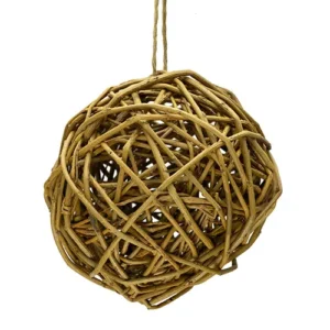 Natural Bird Toy - Willow Ball